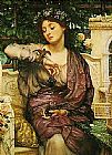 Lesbia Canvas Paintings - Lesbia and her Sparrow